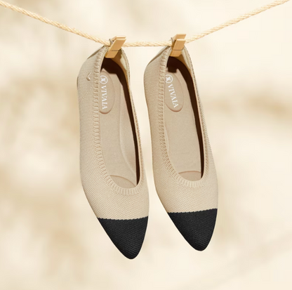 Stylish women's slip-on ballerinas, comfortable and casual chic for spring & summer footwear.