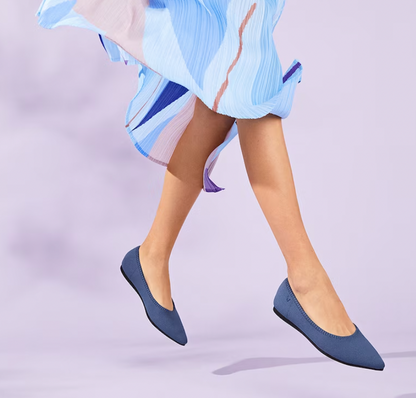 Casual chic women's ballerinas, easy slip-on style for comfortable spring & summer everyday wear.