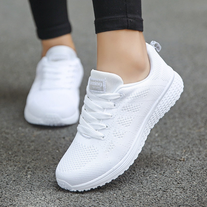 Women's comfortable walking shoes with arch support for daily wear.