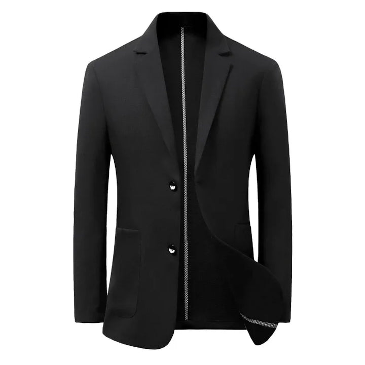 Elegant cream tailored blazer for women, lightweight and breathable, suitable for versatile professional wear