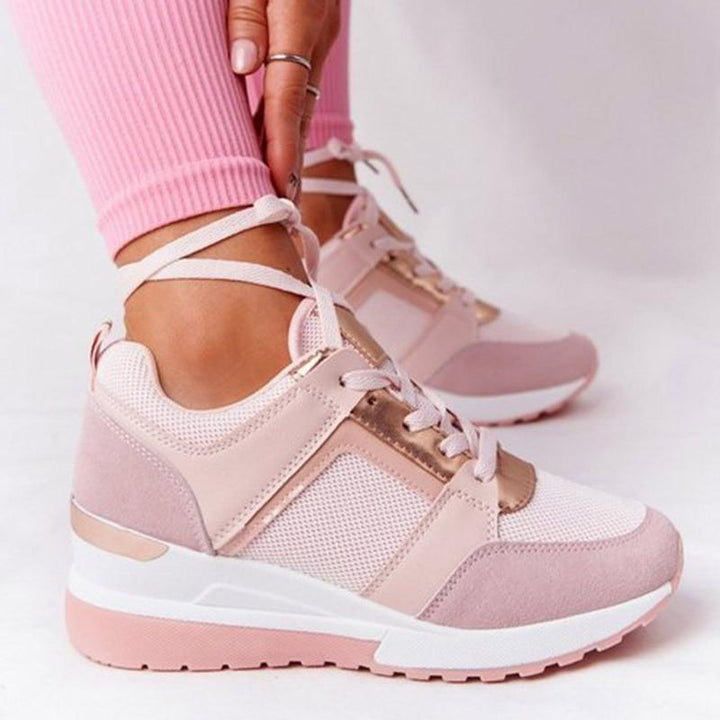 Lightweight & breathable women's comfort sneakers with anti-slip design.