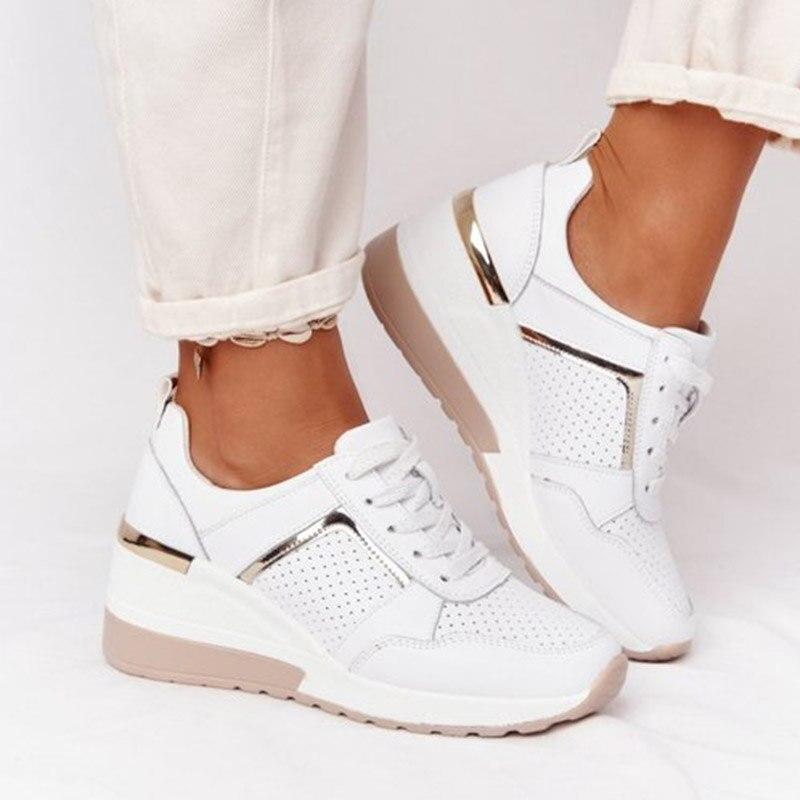 Supportive women's walking shoes, cushioned for ultimate comfort.
