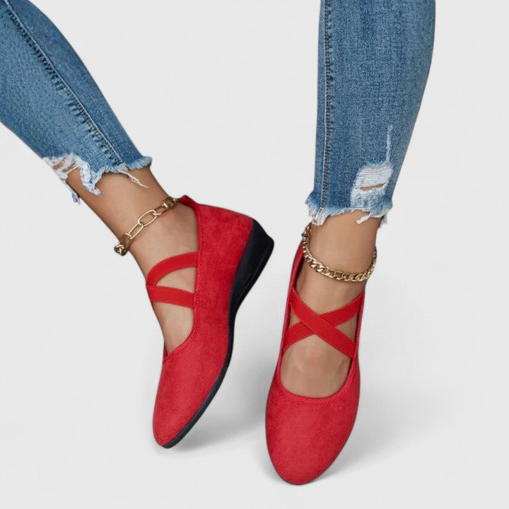 Health-focused women's orthopedic slip-on shoes with soft cushioning for ultimate daily comfort & ease.