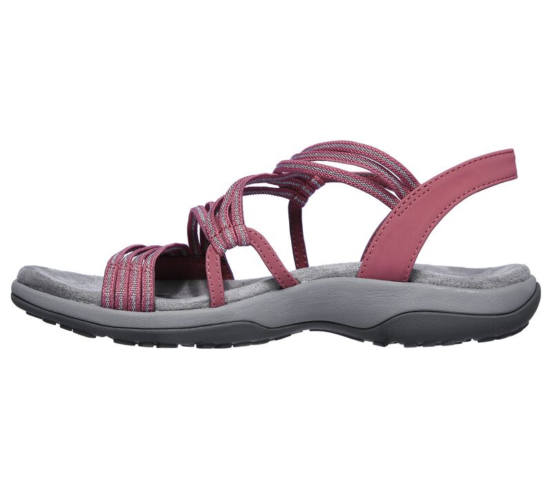 Lightweight women's sandals with cushioned footbed, perfect for casual summer strolls and easy slip-on comfort.