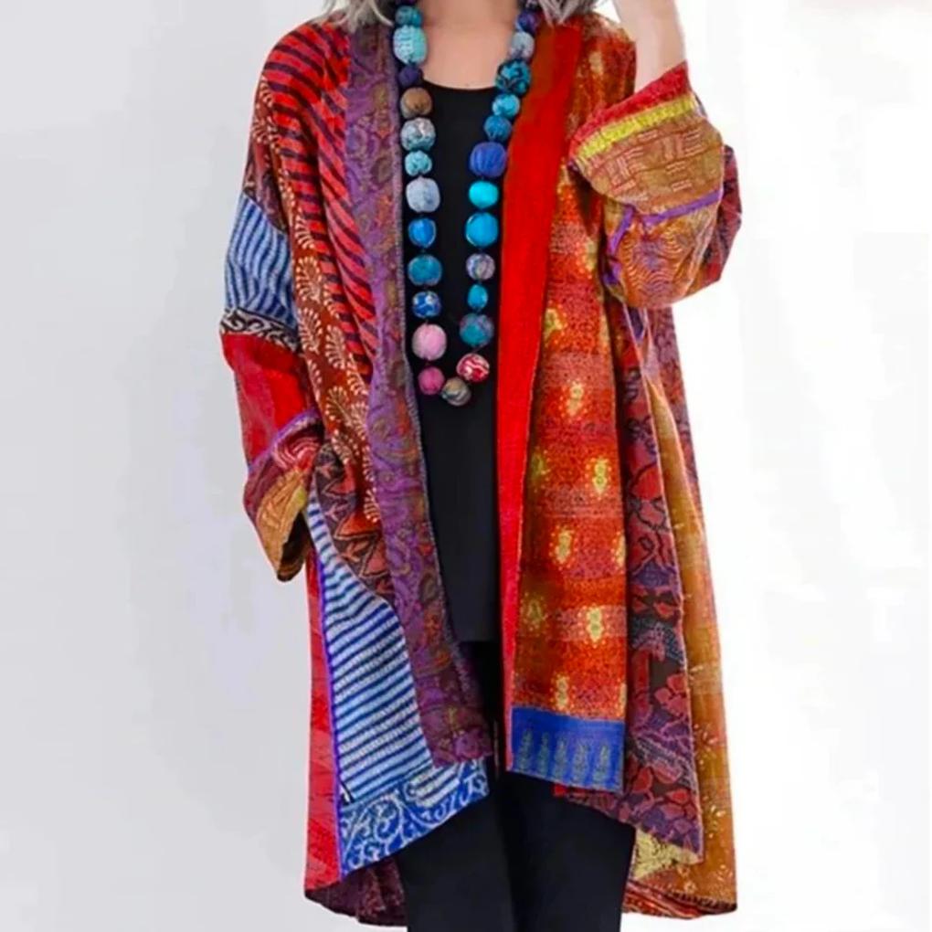 Ladies' versatile comfort cardigan, featuring an open front & long sleeves, great for relaxed everyday style.