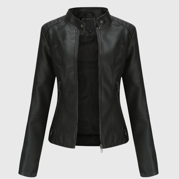 Women's Effortless Oversized Collared Shacket Jacket with button front, perfect for casual layering & chic fall fashion.