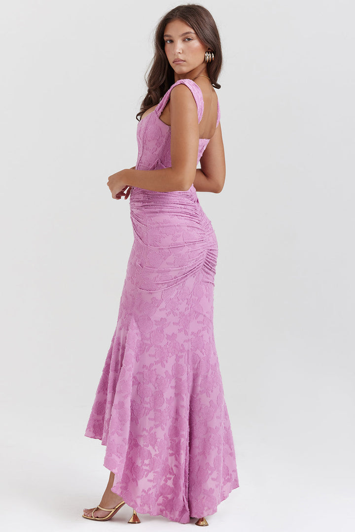 Elegant women's homecoming prom dress; bodycon silhouette & chic corset design.