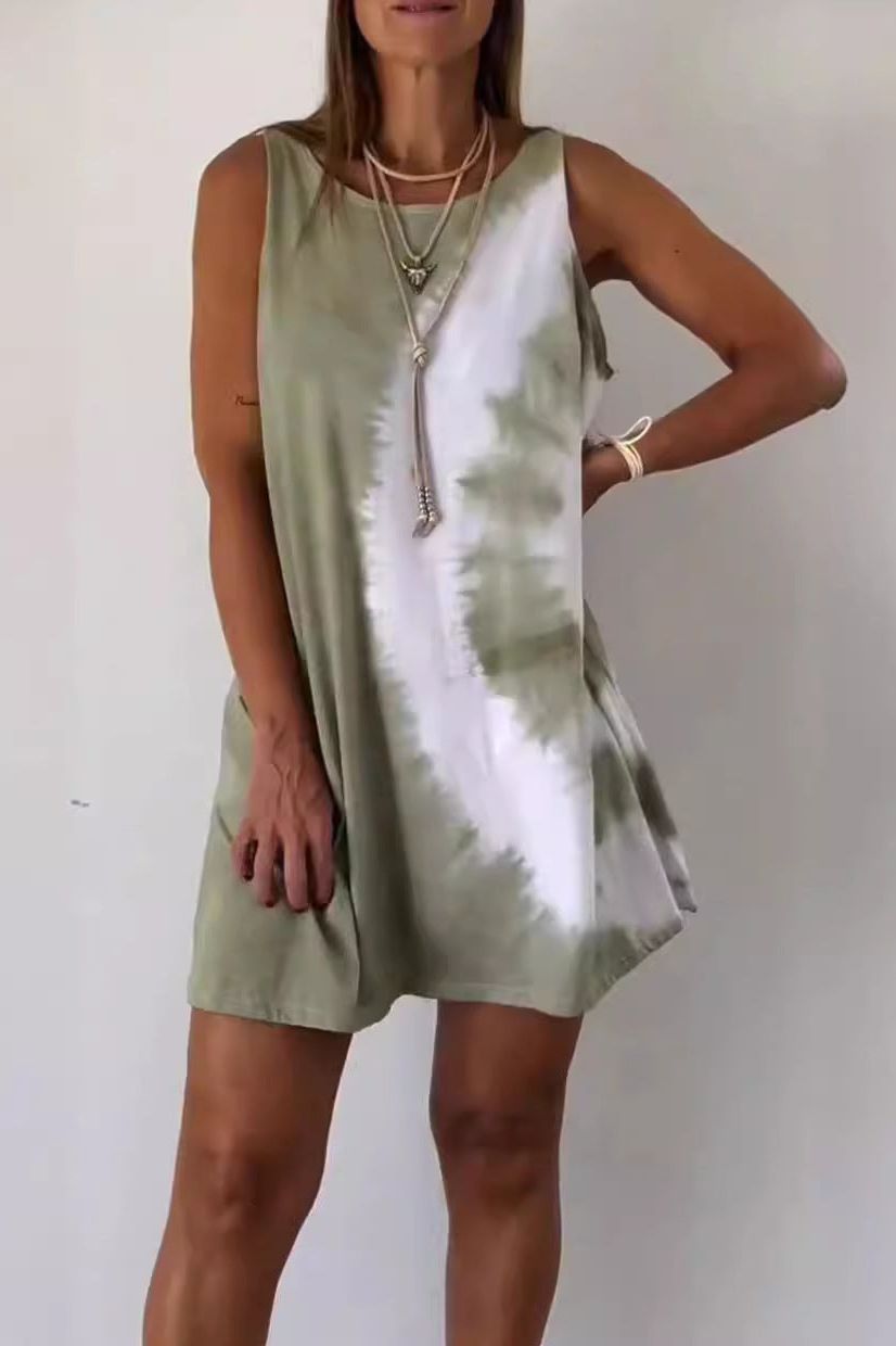 Flattering printed floral midi dress for women, a stylish spring and summer day dress for any occasion.