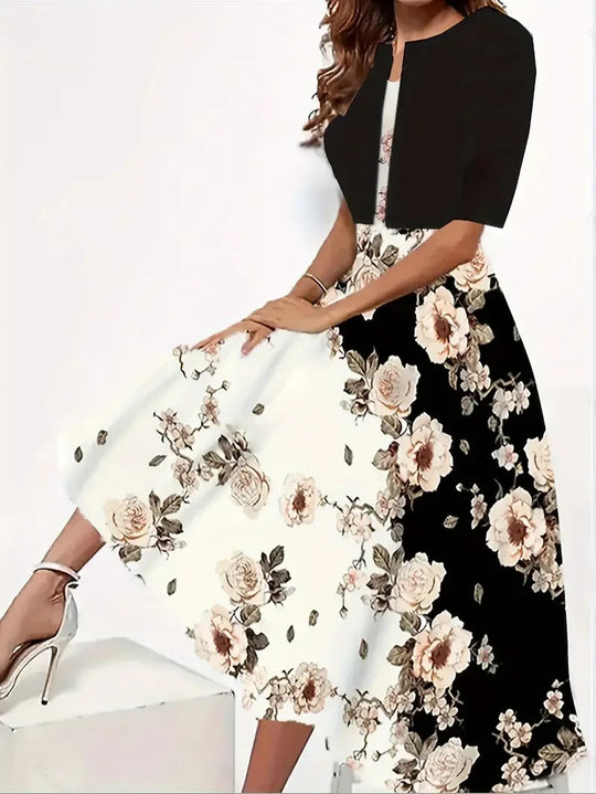 Beautiful women's elegant maxi dress, a timeless and comfortable choice for a polished look.