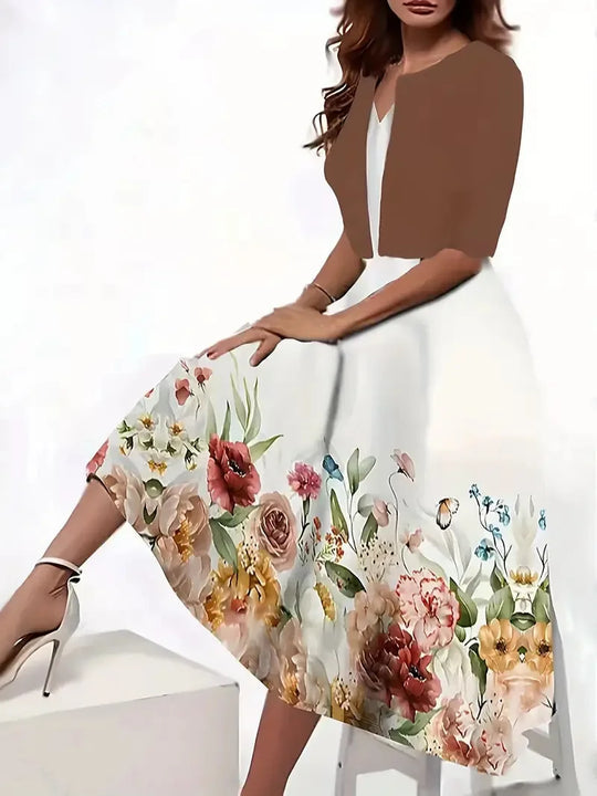 Modest fashion women's long maxi dress, designed for elegant style and comfortable, versatile wear.