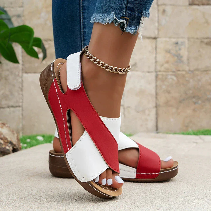 Ergonomic women's orthopedic sandals providing cushioned comfort and supportive design for daily casual walking.