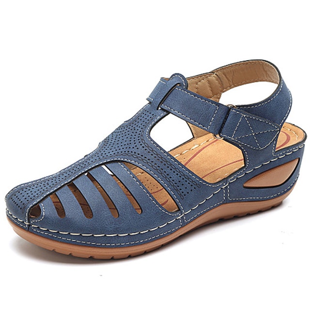Supportive women's ergonomic sandals with arch support, perfect for daily wear, walking & foot pain relief.