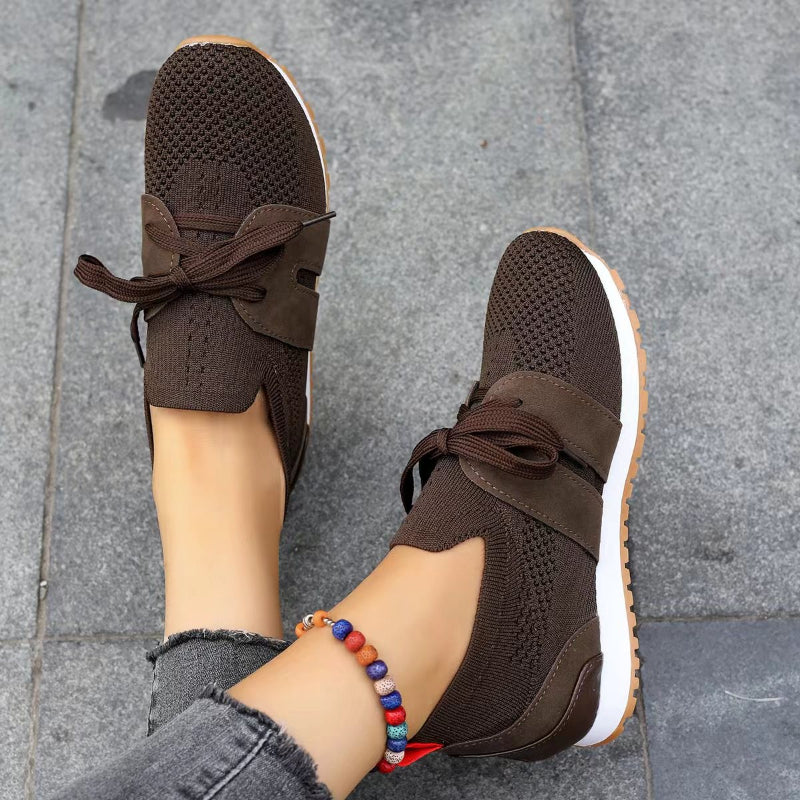Durable women's comfort shoes with ergonomic design & arch support. Perfect casual walking sneakers.