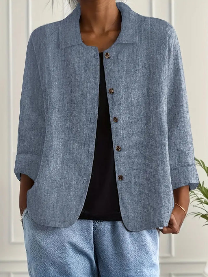 Everyday wear women's flowy cardigan, button-front design for a comfortable, stylish layer.