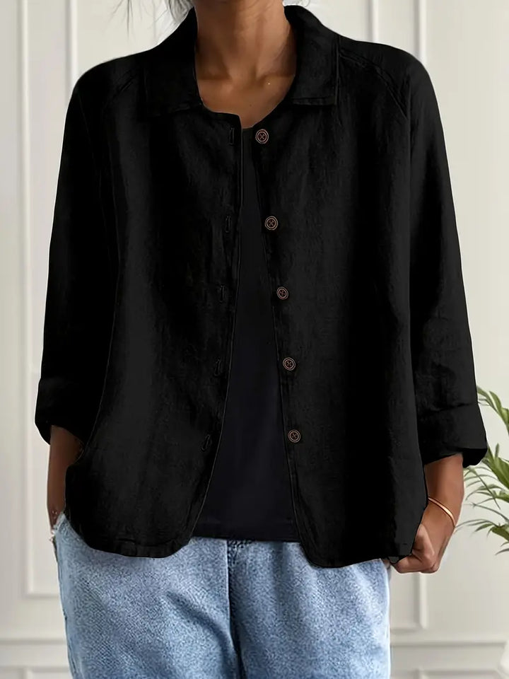 Summer fashion women's flowy button-front cardigan, a casual chic light coverup.