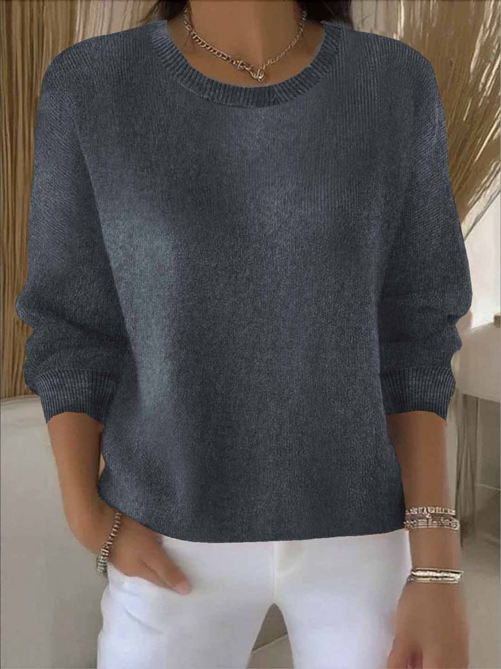 Soft women's sweater, featuring a comfortable flowy & relaxed fit for cozy casual days.
