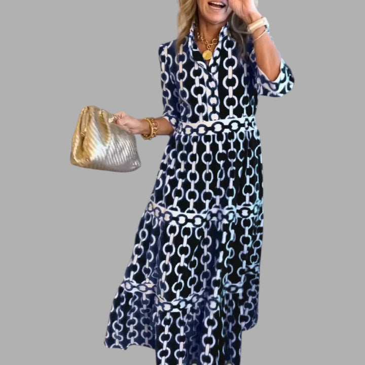 Comfortable women's versatile long maxi dress, ideal for everyday casual wear or special occasions.