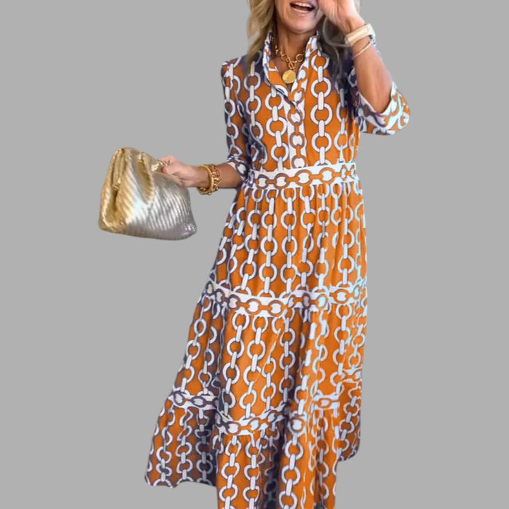 Relaxed fit women's comfortable flowing maxi dress, a versatile and elegant long dress for any event.
