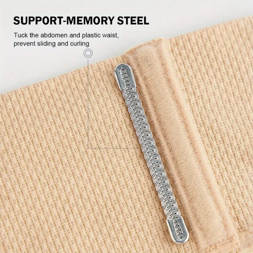 Posture support high-waisted shaping briefs for women, ensuring tummy control & a smooth, comfortable fit.