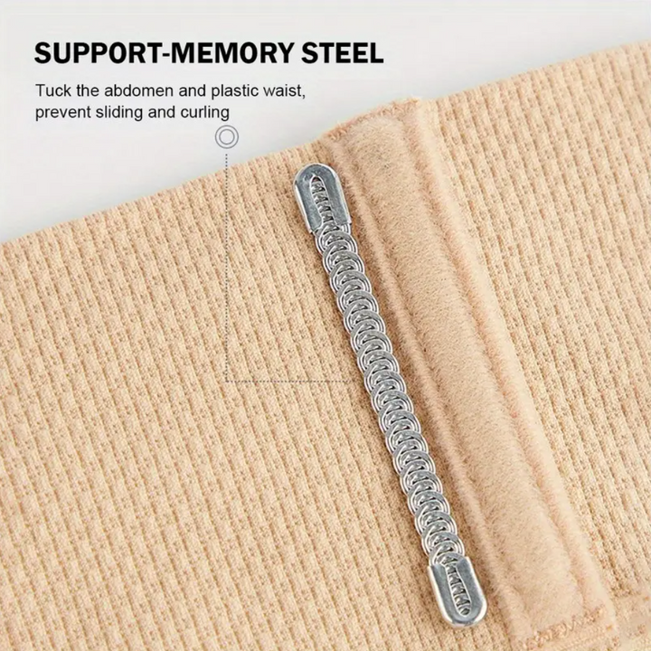 Posture support high-waisted shaping briefs for women, ensuring tummy control & a smooth, comfortable fit.