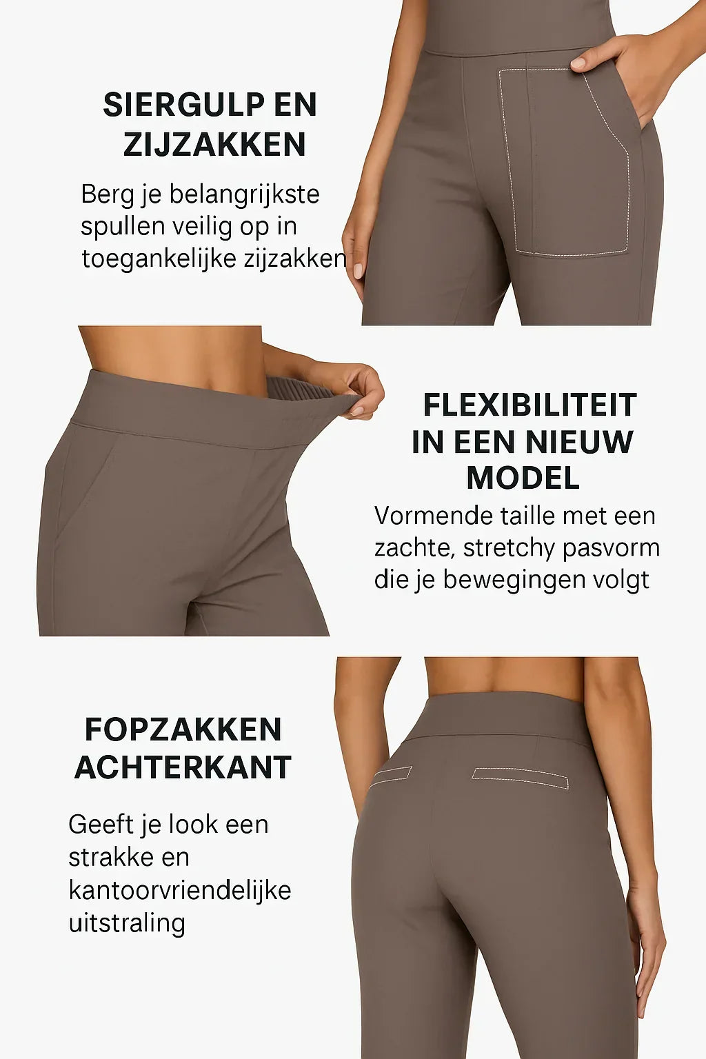 Relaxed fit women's wide-leg pants, high-waisted and chic, with side pockets for ultimate comfort.