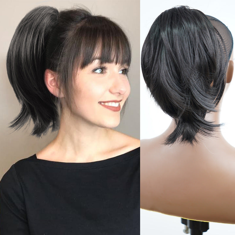 Versatile TwistPop hair extension for women's ponytails, buns, and updos, offering easy, stylish volume.