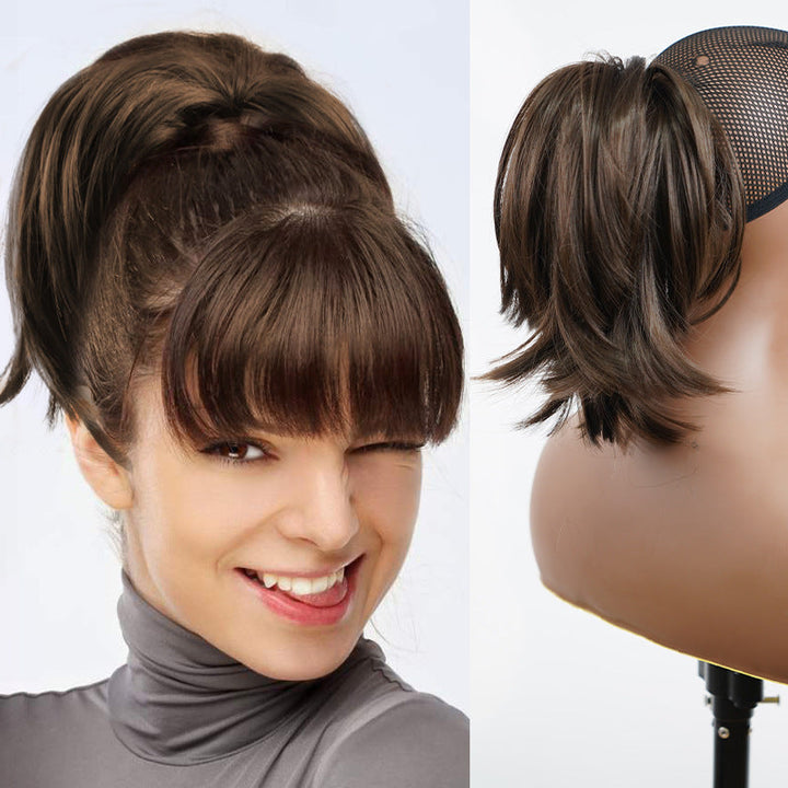 Transform your look with this women's ponytail hair extension; instant volume & easy updo styling.