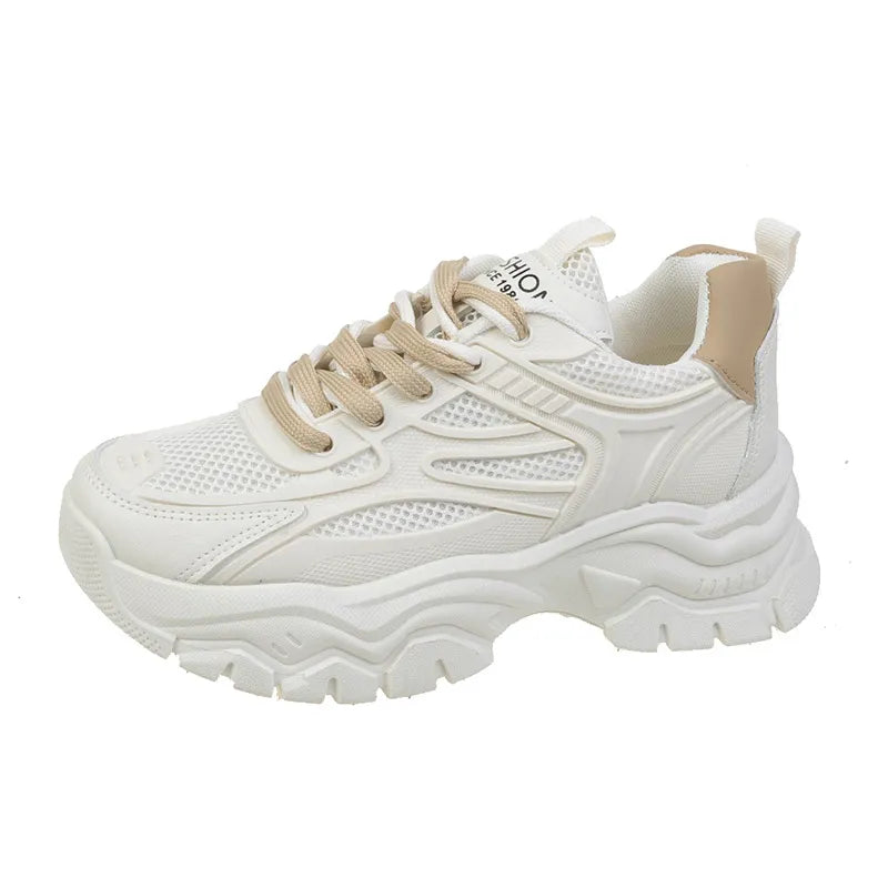 Women's lightweight athletic sneakers with breathable design for comfort & daily wear.