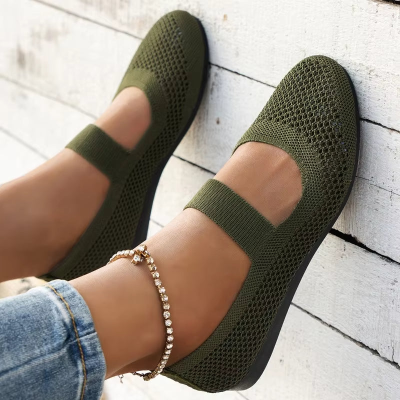 Flexible minimalist women's shoes with a wide toe box for everyday wear.