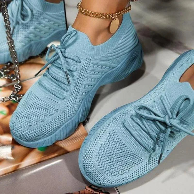 Soft & comfortable women's casual sneakers. Lightweight, breathable, and non-slip for any activity.