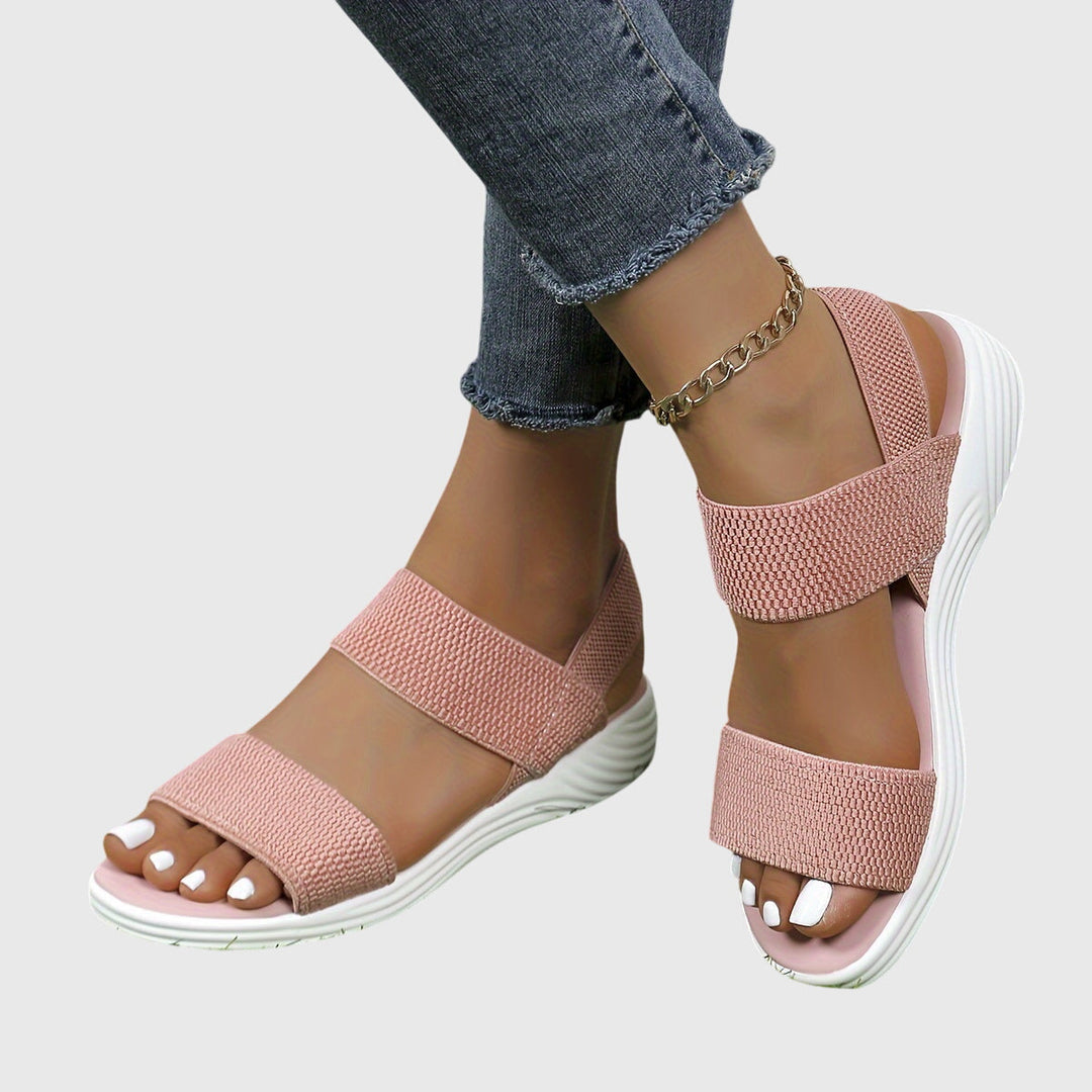 Women's casual orthopedic sandals, lightweight, adjustable arch support for comfortable foot support.