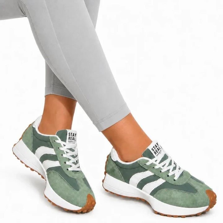 Women's comfortable orthopedic walking shoes with excellent daily support.