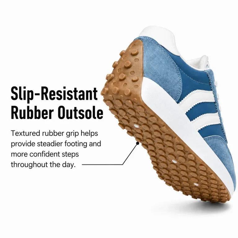 Lightweight women's orthopedic trainers, perfect for effortless daily walking support.