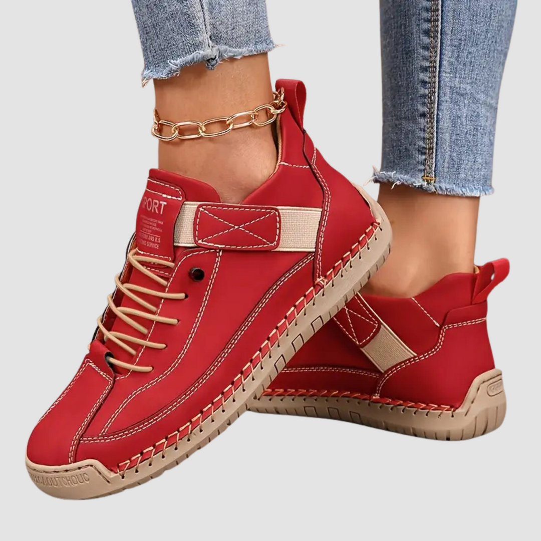Lightweight women's slip-on walking shoes, perfect for daily comfort.