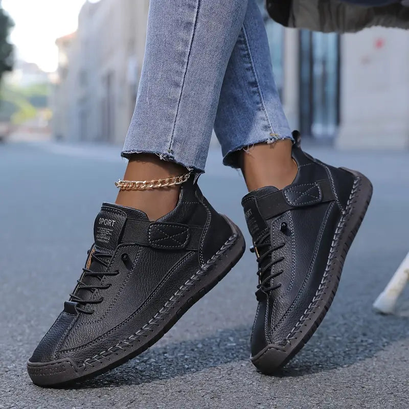 Cushioned sole comfort walking shoes for women, ideal for daily wear.