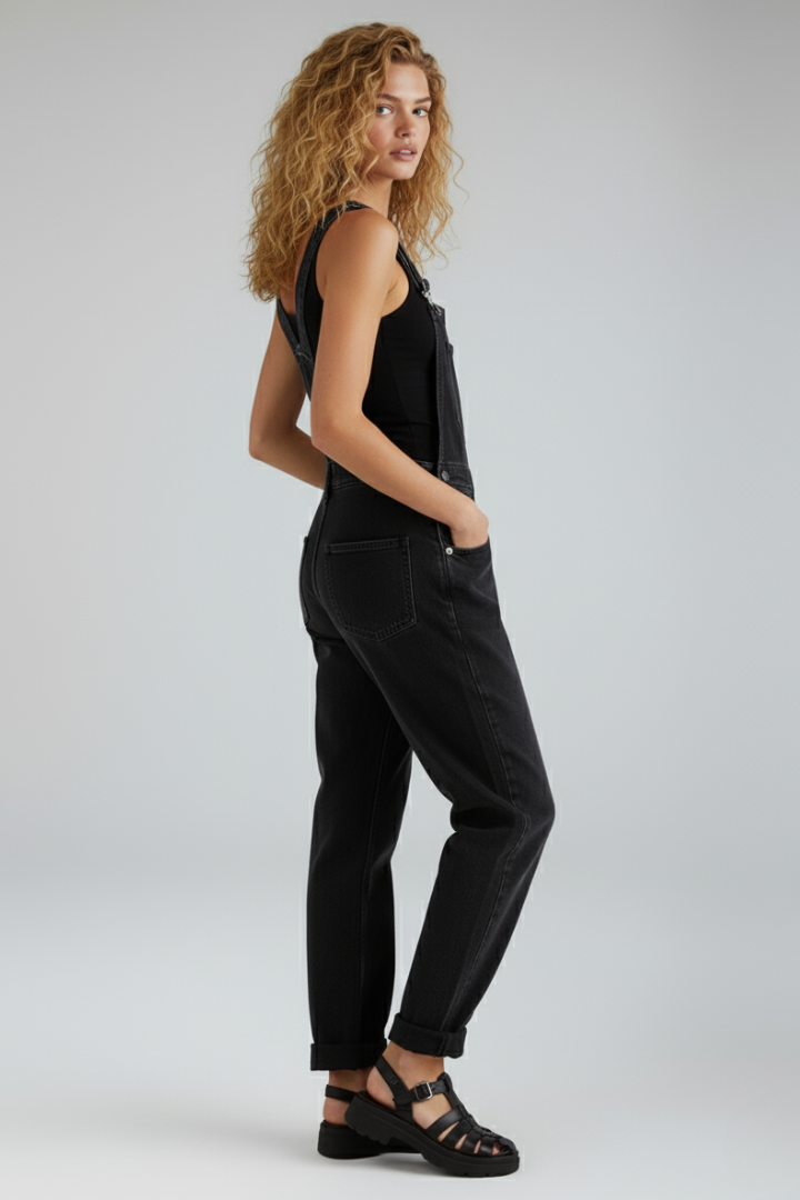 Chic women's playsuit offering effortless style and all-day comfort, ideal for versatile fashion.