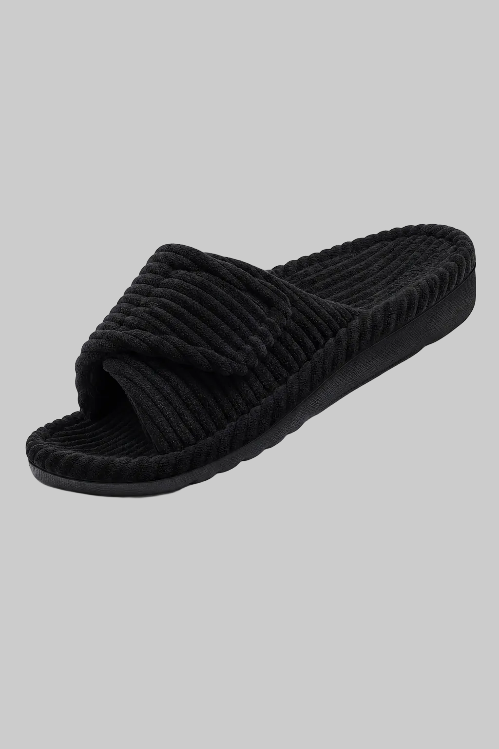 Comfortable women's wedge slippers with excellent arch support. Perfect open toe casual sandals for daily wear.