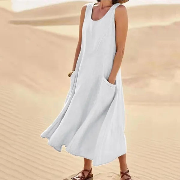 Comfortable Orielle everyday dress for women, classic midi design for versatile spring/summer fashion.