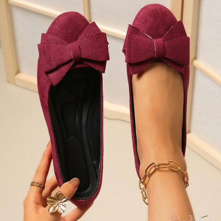 Everyday chic wide fit orthopaedic ballet flats for women, ultimate foot relief.