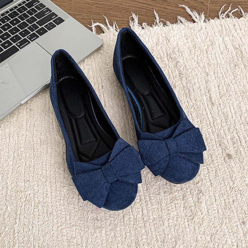 Superior comfort orthopaedic wide fit ballet flats for women, daily essential.