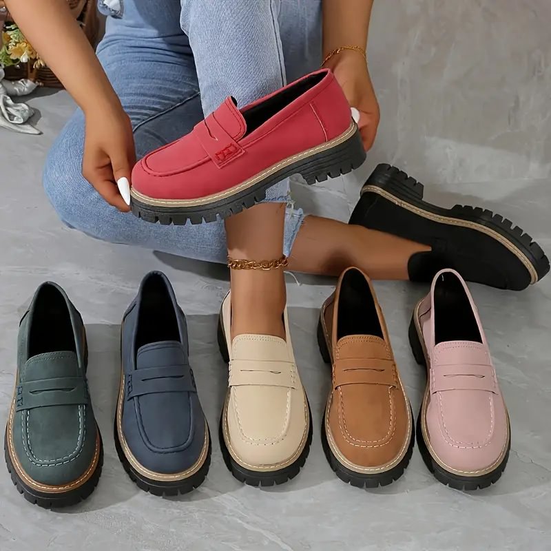 Supportive everyday orthopaedic flats for women, offering a wide toe box & slip-on ease.