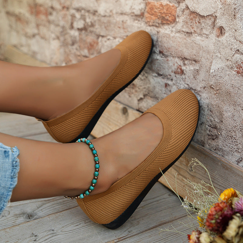 All-day comfort women's shoes, supportive orthopedic ballerinas for casual elegance and support.
