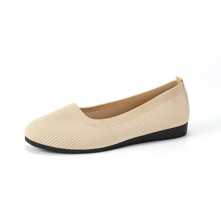 Supportive women's slip-on shoes, stylish orthopedic ballerinas for lasting comfort and style.