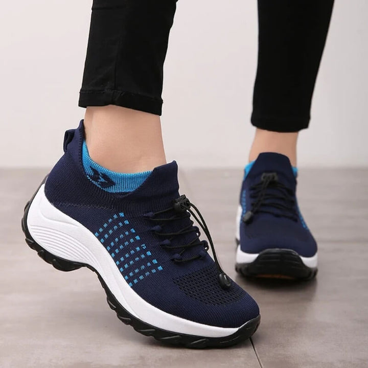 Women's orthopedic walking shoes, designed for pain-free mobility and all-day comfort with arch support.