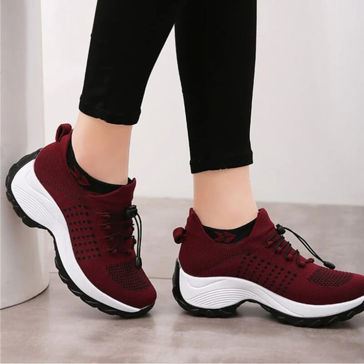 Women's ergonomic footwear, offering superior comfort and targeted pain relief for active women.