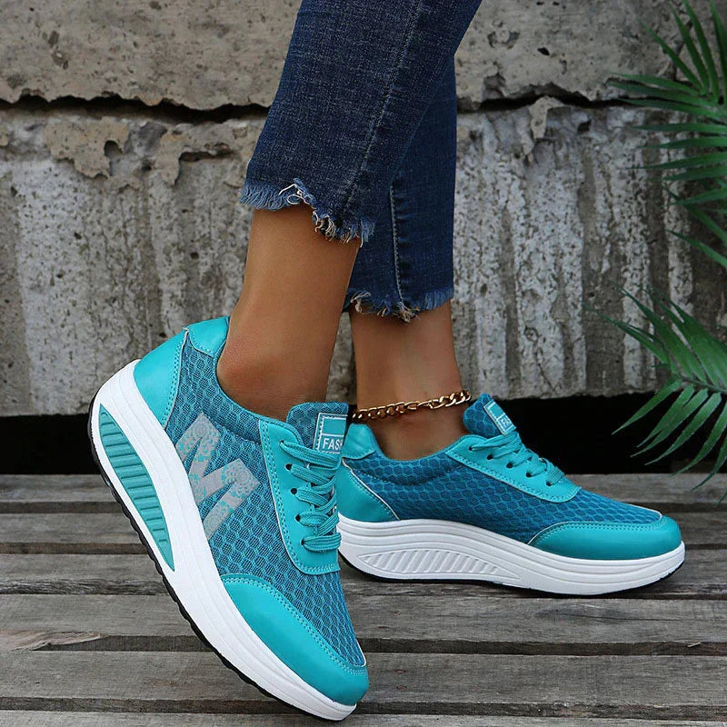 Premium women's orthopedic walking sneakers. Corrective support, breathable, and comfortable for daily wear.