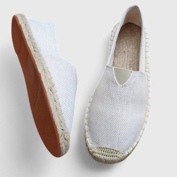Women's orthopedic espadrilles: comfortable slip-on summer shoes with arch support.