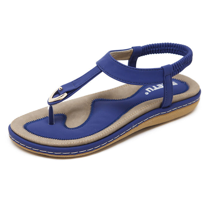 Women's orthopedic flat sandals with arch support for all-day comfort. Ideal for daily wear & foot support.