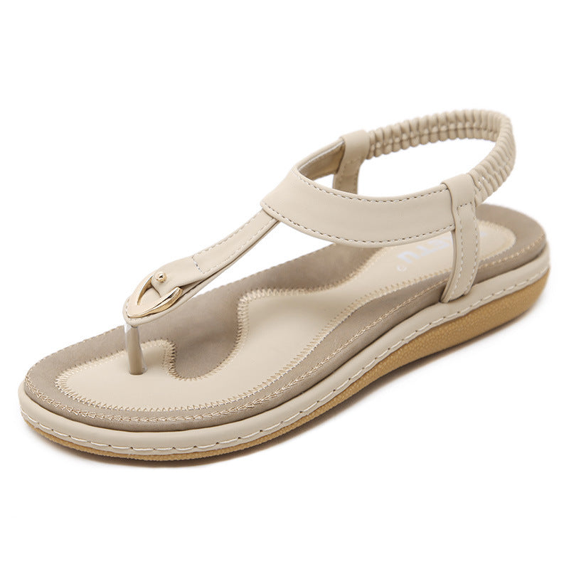 Stylish women's flat sandals for daily wear. Orthopedic arch support provides ultimate comfort and foot support.