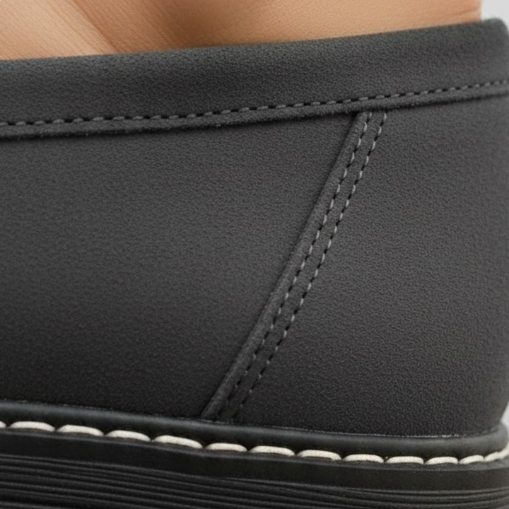 Comfortable women's loafers, orthopedic design with cushioned footbed for all-day relief.